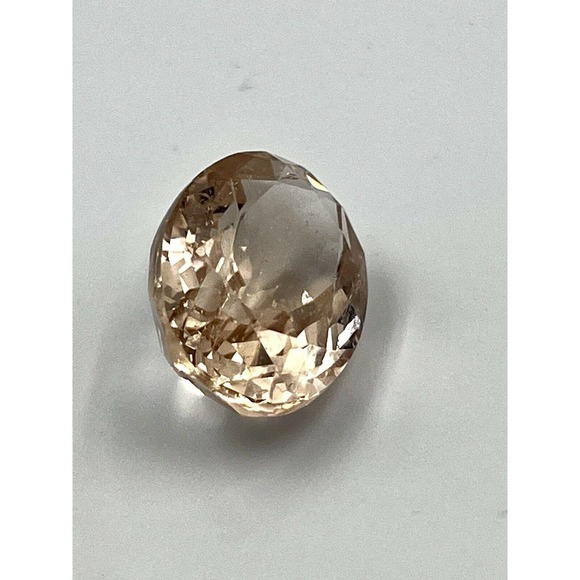 37 Ct Natural Imperial Topaz Loose Oval Shape Cut Polished Gemstone Jewelry - Picture 5 of 10